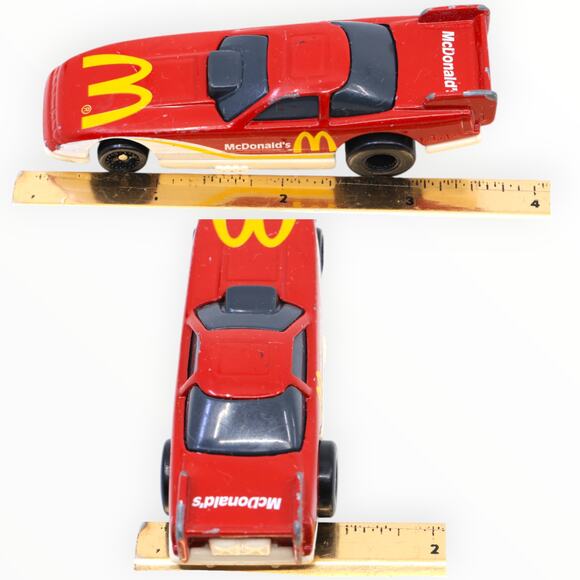 McDonald's Hot Wheels Mattel Race Cars Dragster 1:64 Vintage 1993 [Lot of 3] - Picture 9 of 9